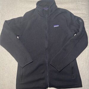Patagonia Black Women's Better Sweater® Fleece Jacket; Large